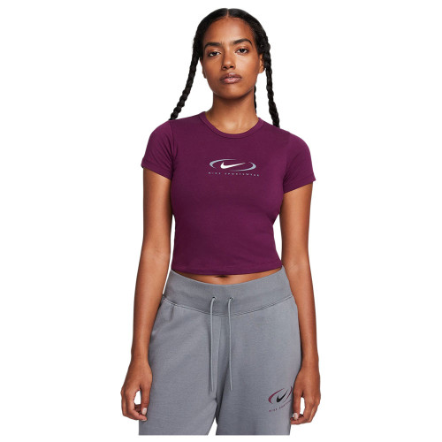 Nike Γυναικεία κοντομάνικη μπλούζα Sportswear BBY Tee Swoosh